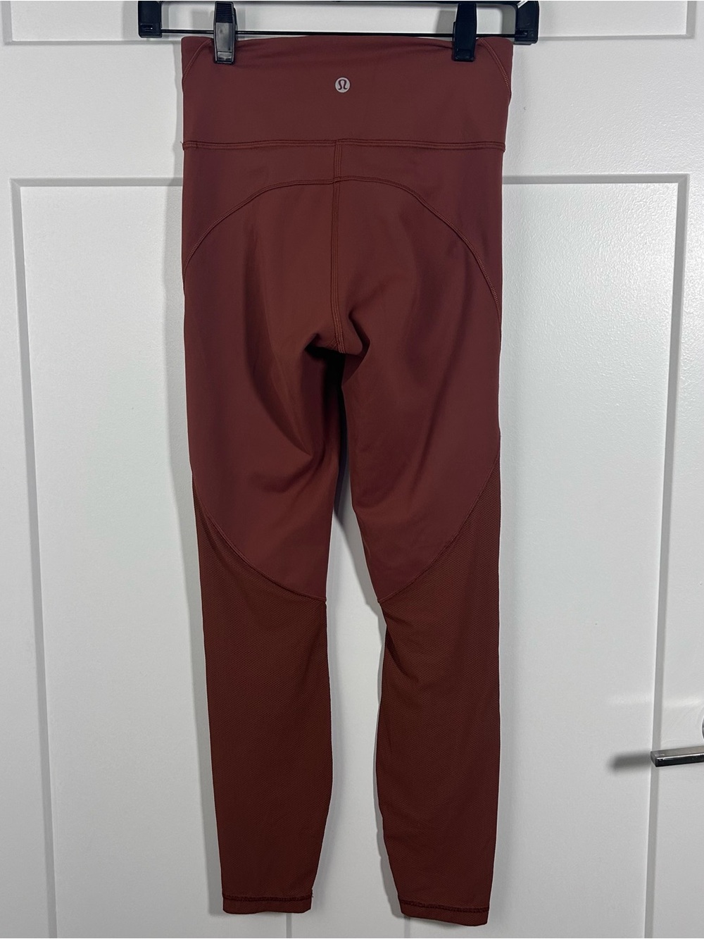 Lululemon dark orange leggings in good condition